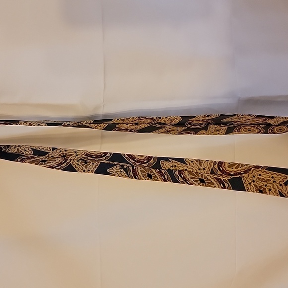 Designer Christian Dior Monsieur Blue Patterned Tie 100% Silk Made in Italy - Picture 11 of 16